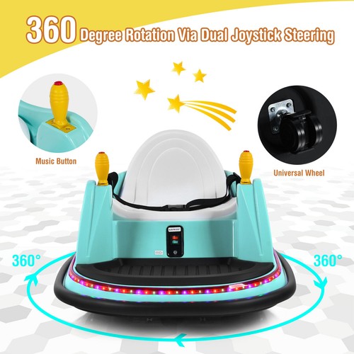 Kids electric swivel toy car - electric,