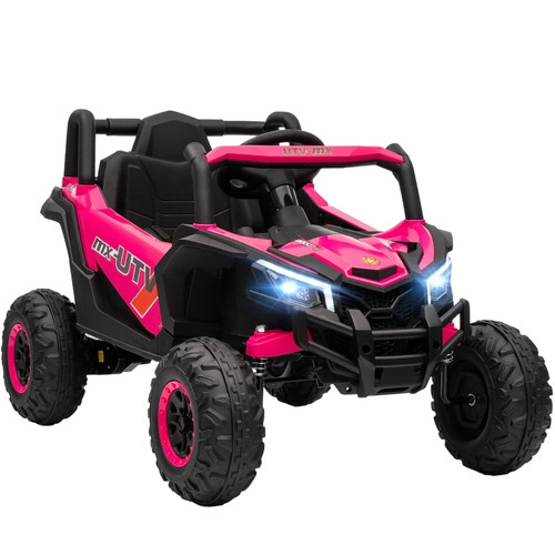 Kids ride car with - ride, on