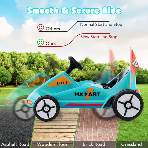 Kids electric kart - go, on