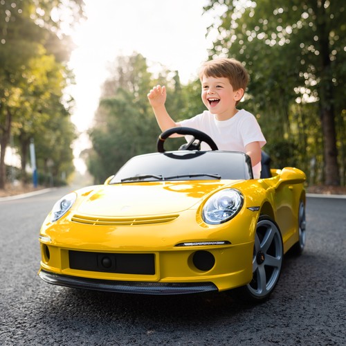 12v licensed ruf kids ride - ruf, gt