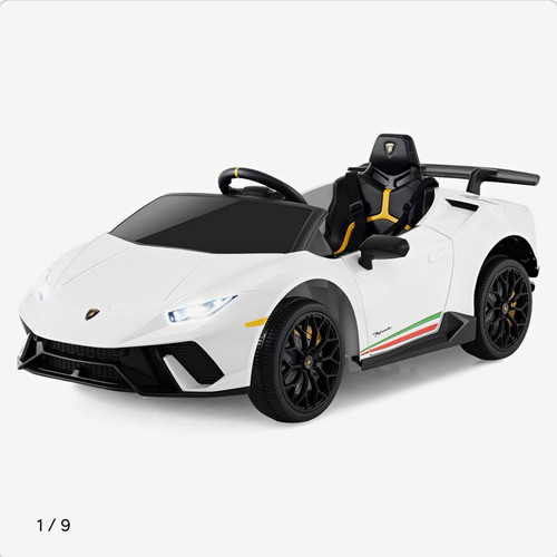 Costway white kids ride - costway,