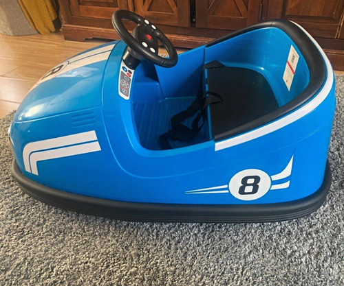 Blue kids electric ride - blue,